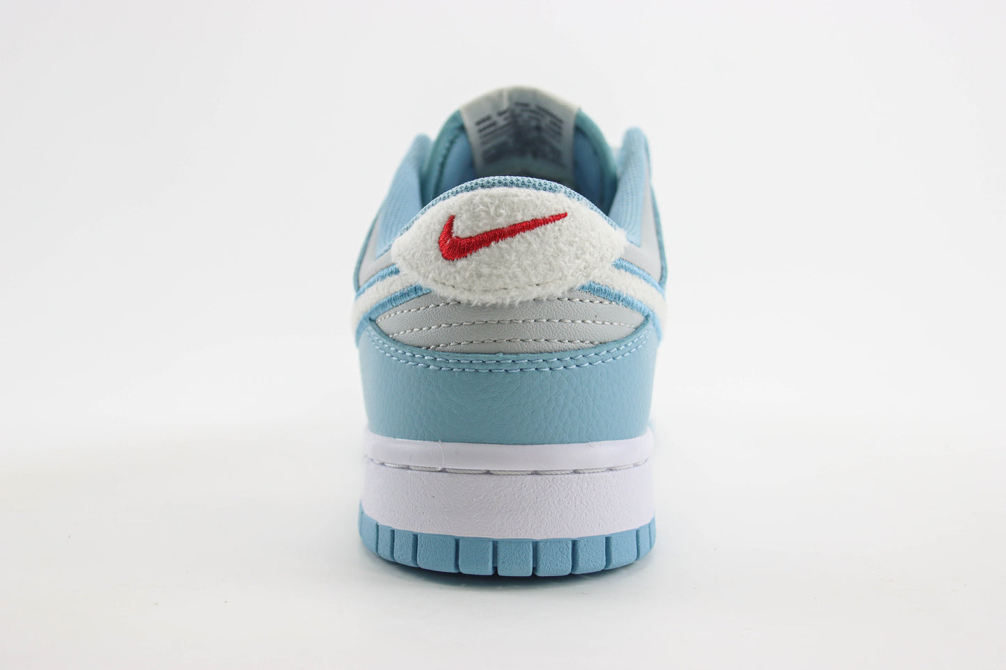 Nike Dunk Low Fleece Swoosh Light Blue