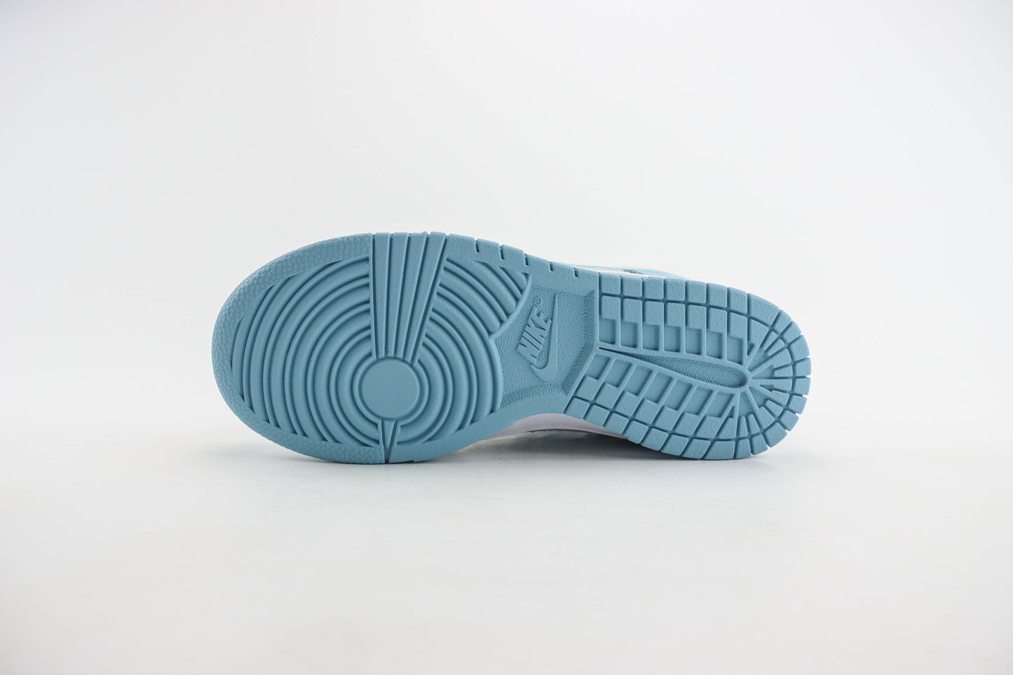 Nike Dunk Low Fleece Swoosh Light Blue
