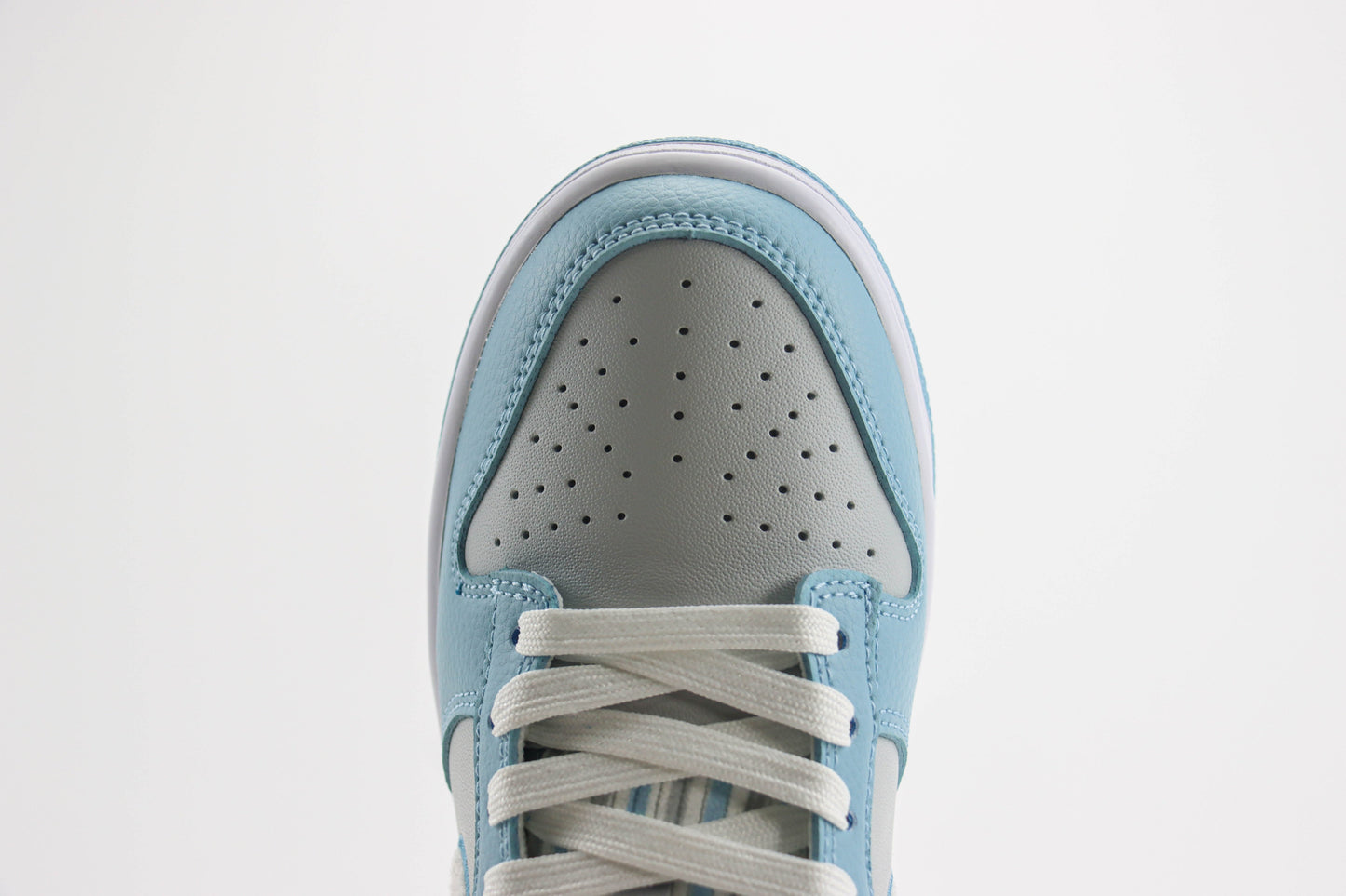 Nike Dunk Low Fleece Swoosh Light Blue