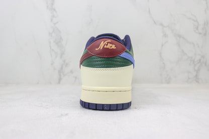 Nike Dunk Low From Nike To You Red Green