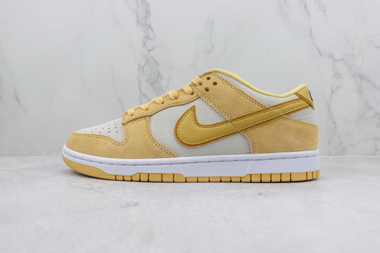 Nike Dunk Low Gold Suede
