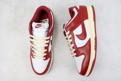 Nike Dunk Low PRM Team Red