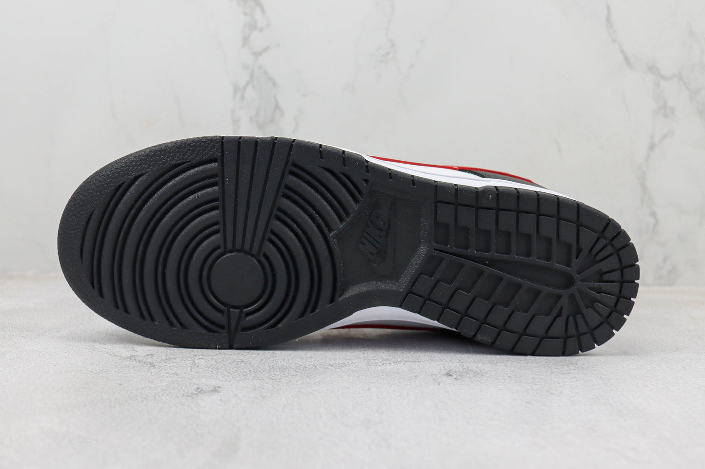 Nike Dunk Low Red Swoosh Panda