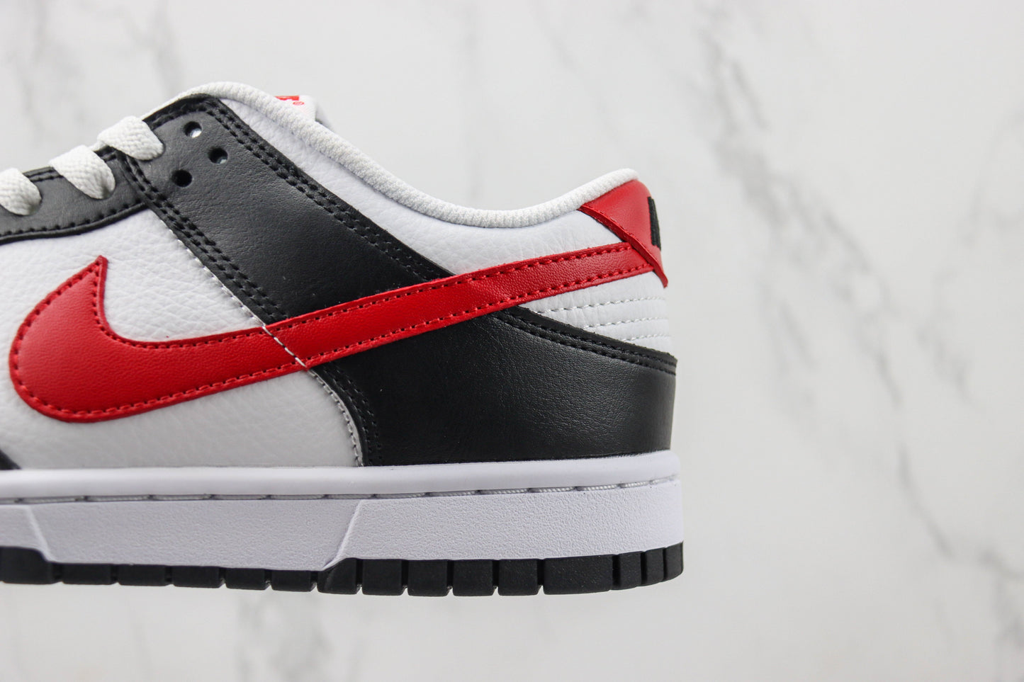 Nike Dunk Low Red Swoosh Panda