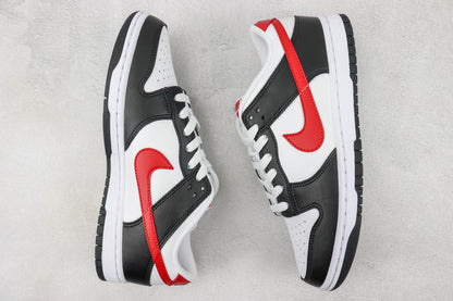 Nike Dunk Low Red Swoosh Panda
