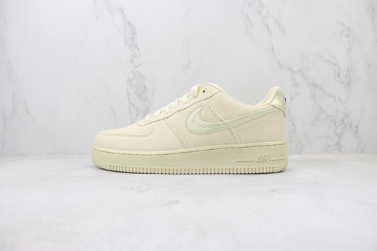 Nike x Stussy Air Force 1 Low Fossil
