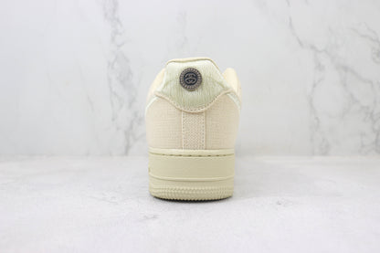 Nike x Stussy Air Force 1 Low Fossil