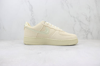 Nike x Stussy Air Force 1 Low Fossil