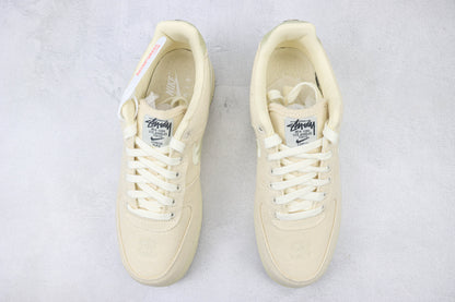 Nike x Stussy Air Force 1 Low Fossil