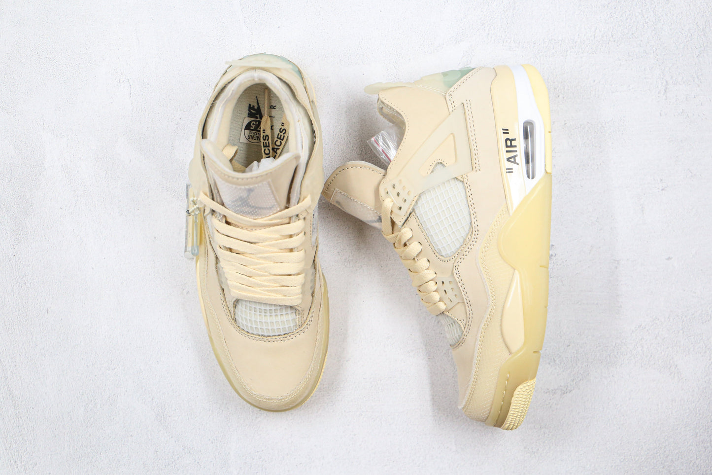Off-White x Air Jordan 4 Sail