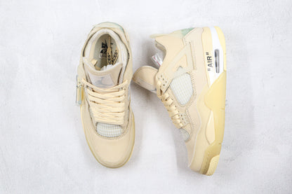 Off-White x Air Jordan 4 Sail