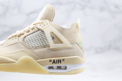 Off-White x Air Jordan 4 Sail