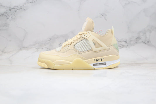 Off-White x Air Jordan 4 Sail