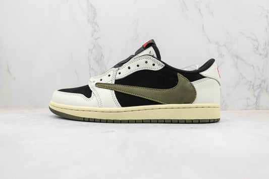 Travis Scott x Air Jordan 1 Low Olive